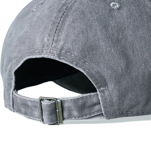 Fashionable Customized Outdoor Sports <b>Baseball</b> <b>Cap</b> with 5 Panel Custom Embroidery Logo Metal Buckle Blank <b>Plain</b> <b>Baseball</b> <b>Cap</b> - Product Image 4