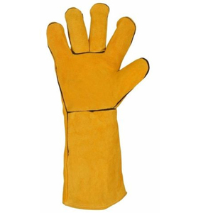 Gants de soudage en cuir de vachette durables, résistants au feu, pour une utilisation industrielle sécurisée - Product Image 6