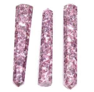 Natural Crystal Stone 7 Chakra Mix <b>Orgonite</b> Obelisks Point - Product Image 5