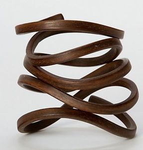 2026New Collection Wooden Bangle For Party Festive <b>Wedding</b> Boho Wrist Bangle Chic Fashion Jewelry <b>Accessory</b> Wooden Cuff Bracelet - Product Image 3