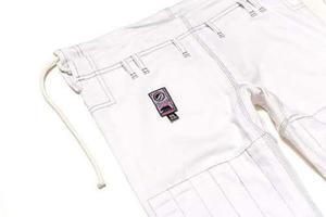 Logo personnalisé brodé sur le devant, 100% coton, léger, anti-rétrécissement, respirant, durable pour les kimonos de Jiu Jitsu - Product Image 6