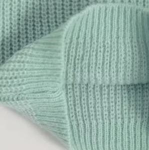 Pull en tricot doux et confortable pour filles, design tendance, décontracté pour le printemps, 100% coton, à capuche - Product Image 2