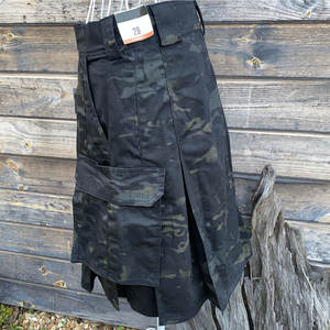 กางเกงคิลท์ลายพรางแบบสั่งทำพิเศษ ผ้าฝ้ายผสมทนทาน มีกระเป๋าคาร์โก้ รุ่น 2026 - Product Image 3