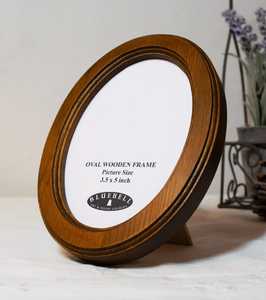 Cadre photo en bois artisanal écologique, support d'image rustique naturel pour table, portraits de famille, souvenirs de mariage, décoration intérieure - Product Image 6