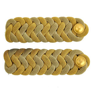 Épaulettes Cérémonielles OEM de Haute Qualité en Gros, Cordons Dorés pour Uniformes, Épaulettes Faites à la Main - Product Image 2