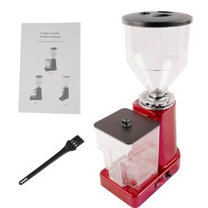 Red Electric 35oz Flat Burr Coffee Bean Grinder with 19 Settings - Product Image 4