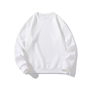 Sudadera de Cuello Redondo de Algodón de Alta Calidad 2025 - Sudadera Informal, Suave y Transpirable, Básica, Mezcla de Algodón - Product Image 2