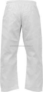 Pantalon de karaté unisexe essentiel en coton et polyester mélangés respirant et durable pour enfants et adultes - Product Image 3