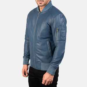 Chaquetas Clásicas de Cuero 100% Auténtico para Hombre, Nueva Llegada, Chaquetas de Cuero para Hombre con Color Personalizado de Invierno - Product Image 3