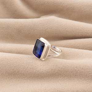 Anillo de Rubelita Rosa con Corte Marquesa, Plata de Ley 925, Hecho a Mano, Estilo Vintage, con Certificado IGI, para Mujeres, Niñas y Unisex - Product Image 4