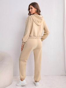 Vêtements d'hiver en gros, jogging, pantalon de survêtement et sweat-shirt pour femmes, ensembles de survêtement à capuche, ensembles de jogging - Product Image 6
