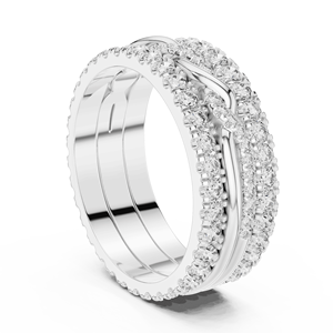 Recogió joyería 10K anillo de cuerda trenzada tendencia de moda para 2025 - Product Image 6