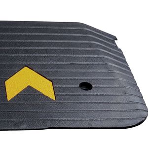 2\" Recycled Rubber Threshold <b>Ramp</b> with 33069 Lbs Load Capacity Power Doorway <b>Ramp</b> for Handicapped <b>Scooters</b> 2\" Rise - Product Image 3