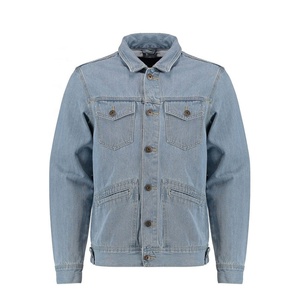 Chaqueta de mezclilla de algodón de color sólido para hombre, talla grande, con relleno de plumón, estilo casual, para primavera, con cierre de un solo botón. - Product Image 5