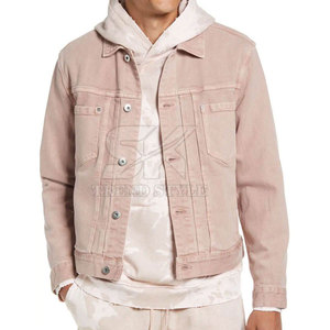 Chaqueta de Mezclilla para Hombre, Color Sólido, Estilo Casual, Moda Urbana, Nueva Colección 2026, Chaqueta de Invierno Cómoda para Hombre - Product Image 2