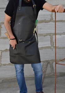 Delantal Industrial de Cuero para Hombre, Impermeable, para Barbacoa, Taller y Manualidades, Suministro al por Mayor, Colores Personalizados, Pedidos al por Mayor - Product Image 4