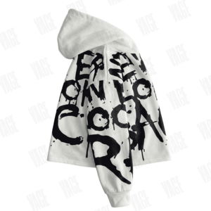 Sudadera de Invierno para Hombre, Gruesa, 300g, 100% Algodón, Felpa, Color Sólido, Tejida, con Logotipo Bordado en la Parte Delantera, Bolsillo, Corte Regular - VAGE SPORTS - Product Image 2