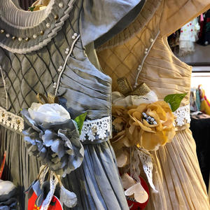 ชุดเดรสลูกไม้สีขาวผ้าฝ้ายลายดอกไม้สำหรับเด็กผู้หญิงอายุ7ปีรวมทั้งที่คาดผมขนสัตว์และแฟนซีสไตล์มุสลิมสำหรับฤดูใบไม้ผลิสำหรับทารกแรกเกิด - Product Image 5