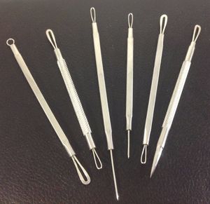 Kit de 7 Herramientas para Eliminar Puntos Negros, Extractor de Espinillas Profesional de Acero Inoxidable - Product Image 1