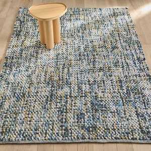 Handmade Hand Woven <b>Wool</b> Tie <b>Dye</b> Braided Area Rugs 100% <b>Wool</b> Hand Woven Tie <b>Dye</b> Braided Rugs Natural <b>Wool</b> Handwoven Braided Tie - Product Image 6