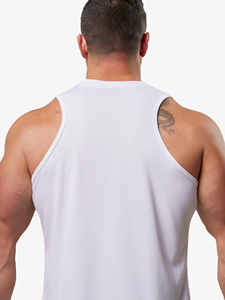 Débardeur noir sans manches pour homme – Gilet décontracté léger pour l'été et l'entraînement - Product Image 2