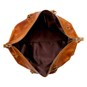 Mochila Táctica de Cuero, Forma Ovalada, Doble Asa, Cierre de Solapa, Capacidad de 36-56L, Uso en Viajes, Diseño Duradero Unisex, Deportes de Montaña - Product Image 2