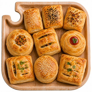 Assiettes de dégustation de vin en feuille de palmier de qualité supérieure pour une restauration élégante, 8 pouces, forme carrée, porte-vin, assiettes à collation pour buffet - Product Image 1