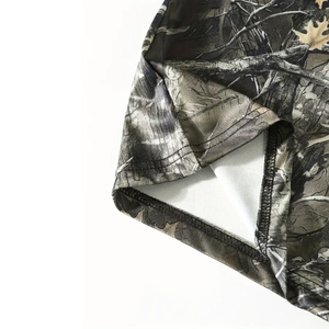 เสื้อยืดแขนสั้นผู้ชาย คอโอ ทรงปกติ ผ้าโพลีเอสเตอร์/คอตตอน ระบายอากาศได้ดี น้ำหนัก 220 กรัม สไตล์ลำลอง - Product Image 6