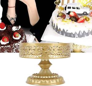 Support à gâteau de qualité supérieure pour la présentation des gâteaux, support de service durable, idéal pour les pâtisseries, les fêtes, les mariages et les célébrations - Product Image 5