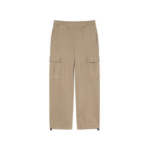 Pantalon de survêtement personnalisé épais pour homme, style cargo jogger, en molleton chaud et ample, haute qualité, vente en gros - Product Image 3