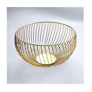 Panier en fil métallique créatif pour fruits, pour la maison, l'hôtel, à des fins de rangement décoratif - Product Image 1