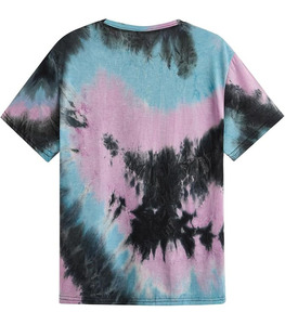 T-shirt Homme Col V Uni Manches Courtes en Tissu Non Tissé 100% Coton Doux Respirant Séchage Rapide – Collection 2025/2026 – Tenue Décontractée Personnalisable de Haute Qualité - Product Image 3