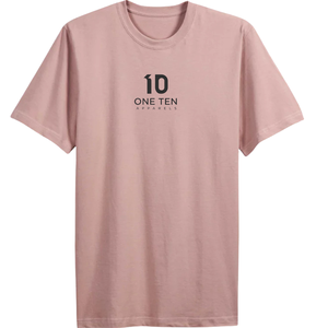 เสื้อยืดผู้ชายไซส์ใหญ่ สีชมพูอมเทา ผ้าฝ้ายพรีเมียม คอกลม แขนสั้น สไตล์ลำลอง โอเวอร์ไซส์ ทนทาน ใส่ได้ทุกวัน สตรีทแวร์ - Product Image 1