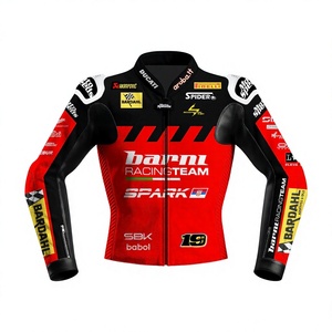 Alvaro Bautista WSBK Mens Leather 2026 <b>Racing</b> <b>Jacket</b>/Chaquetta Made To Measure Motorbike Riding Gear with Hump CE Level 2 - Product Image 1