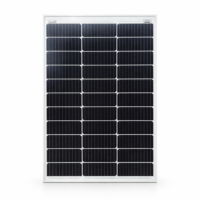 Panneau solaire innovant 12V 100Wp Mono PERC haute efficacité pour toiture