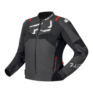 Veste de course sur circuit en cuir de vache véritable Stradale EVO pour femmes/chaquetta sur mesure avec protection dorsale CE niveau 2 - Product Image 1