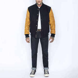 Chaqueta Varsity Personalizable Estilo Urbano, Mangas de Lana, Secado Rápido y Transpirable, Chaqueta Letterman - Product Image 4