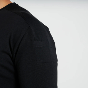 T-shirt en coton personnalisé avec logo pour homme – T-shirt premium brillant pour homme – T-shirts personnalisés brillants pour homme en coton mercerisé respirant – Blancs prêts à imprimer - Product Image 4