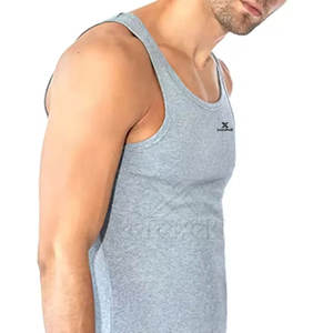 Camiseta sin Mangas Esencial para Hombre, 100% Algodón, Secado Rápido, Transpirable, Ligera, Tejido Aireado, Ajuste Cómodo, Personalizable, para Gimnasio y Running - Product Image 4