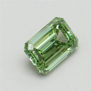 Diamante Verde Esmeralda de Corte Intenso, Cultivado en Laboratorio, Certificado por IGI, Diamante Verde Suelto para Anillo de Compromiso Personalizado, 1-5 Quilates, VVS VS - Product Image 3