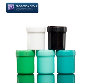 Food Grade <b>Plastic</b> Bucket 0.15L PP HDPE Canister with Screw Lid Factory-Sealed Jar for Snack Food Storage Wholesale - Product Image 4
