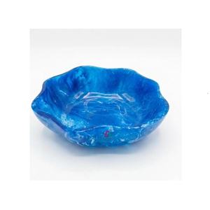 Handmade <b>small</b> ocean color new jewelry bowl resin crafted new multifunctional bowl here - wholesale - Product Image 3