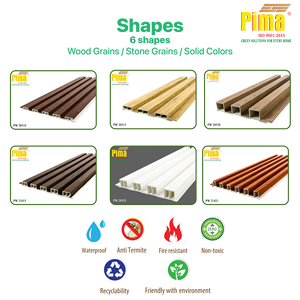 Fluted <b>Wall</b> <b>Panel</b> <b>Interior</b> Decorative <b>Wall</b> <b>Panels</b> for Office and Store | Pima - Product Image 2