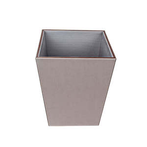 Contenedores de Basura de MDF para Habitaciones de Hotel, Caja de Almacenamiento de Basura de Cuero - Product Image 2