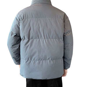 Custom Winter Puffer <b>Jacket</b> <b>Lightweight</b> Insulated Quilted Coat for <b>Men</b> Women Waterproof Windproof Casual Outdoor Wear - Product Image 4