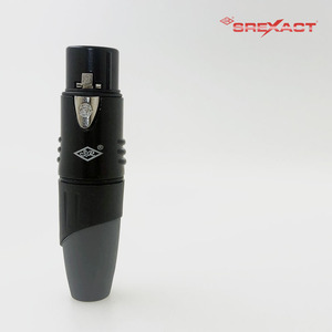 Conectores XLR Hembra de 3 Pines y 15A SREXACT SVP556V-BK (Negro) Carcasa de Aleación de Zinc Aislante PA - Product Image 5