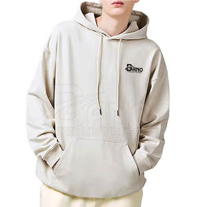 Sudadera con Capucha de Forro Polar Grueso y Cálido para Hombre, 100% Algodón, Diseño con Bolsillos, Ecológica y Transpirable - Product Image 5