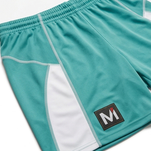 Tenue de football professionnelle imprimée, personnalisable avec couleurs d'équipe, logo et numéro, ensemble maillot et short, tissu à séchage rapide, protection UV, respirant - Product Image 3