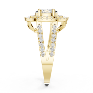 LORE Bague en pierre de lune 10k pour femme avec bande réglable - Product Image 5