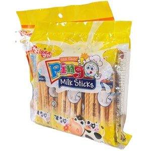 PINGO Luxury Milk Crunch 186g – Expérience de collation crémeuse et élégante au beurre, collation sucrée, fournisseur vietnamien ODM - Product Image 1